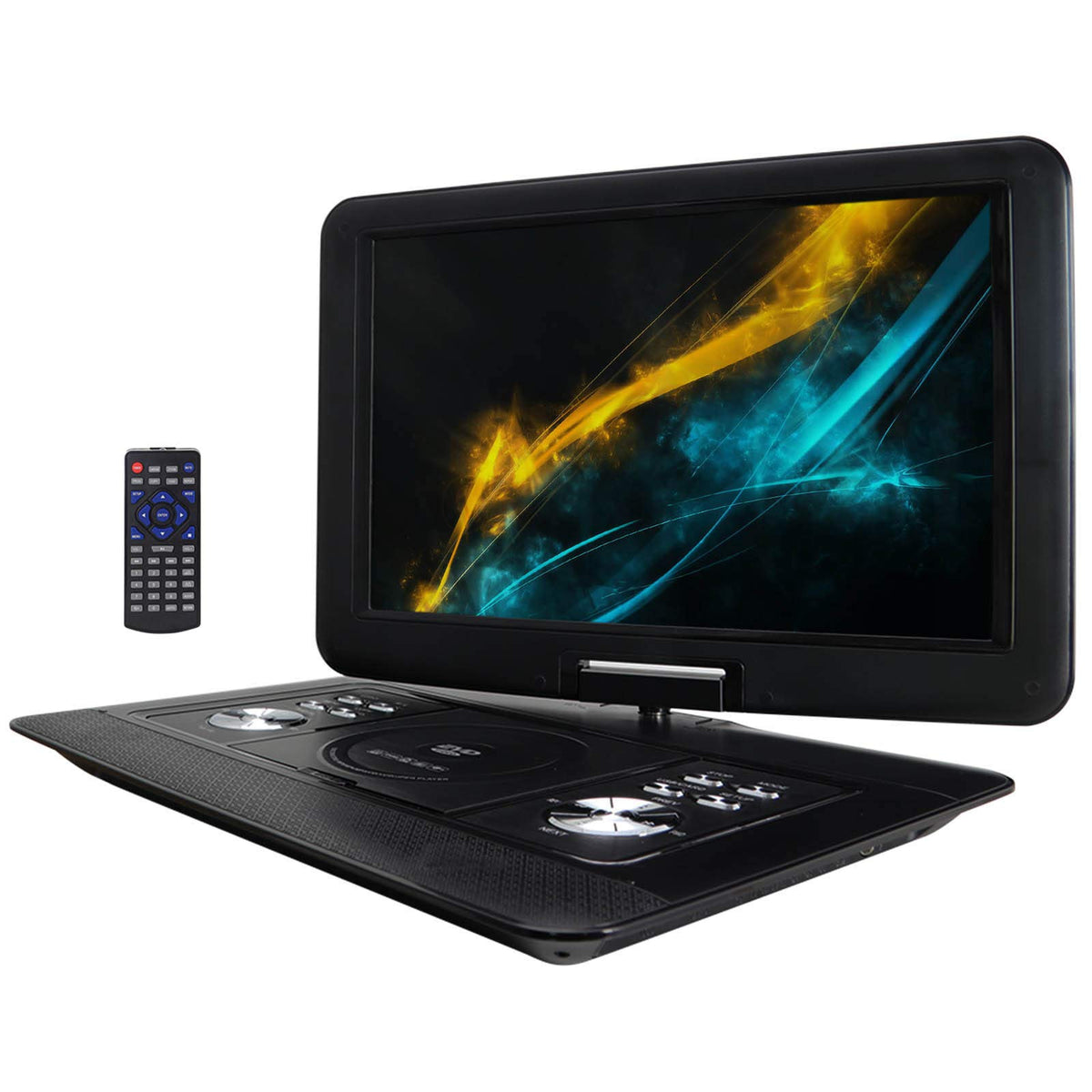 Trexonic 15.4" Portable DVD Player with USB/SD