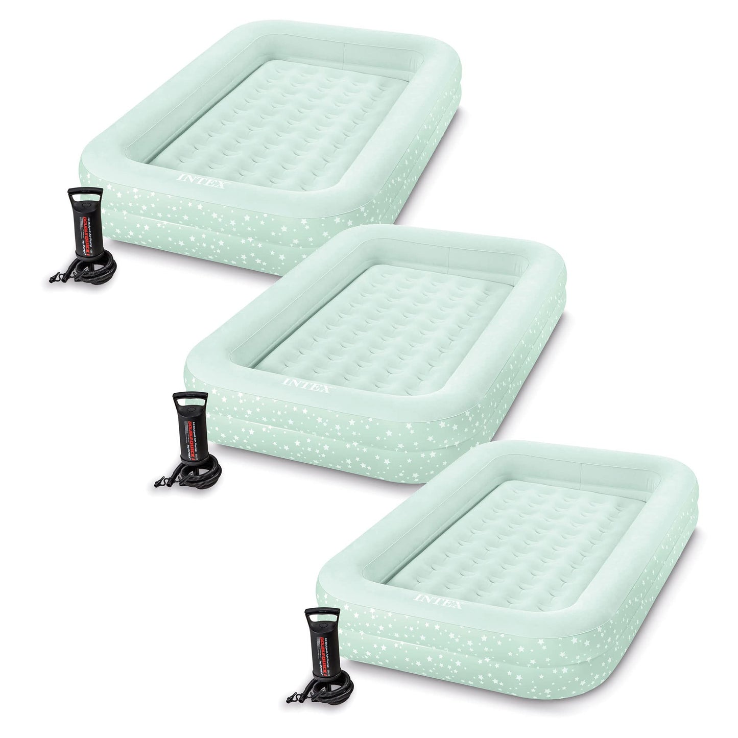 Intex Kids Travel Air Mattress 3 Pack