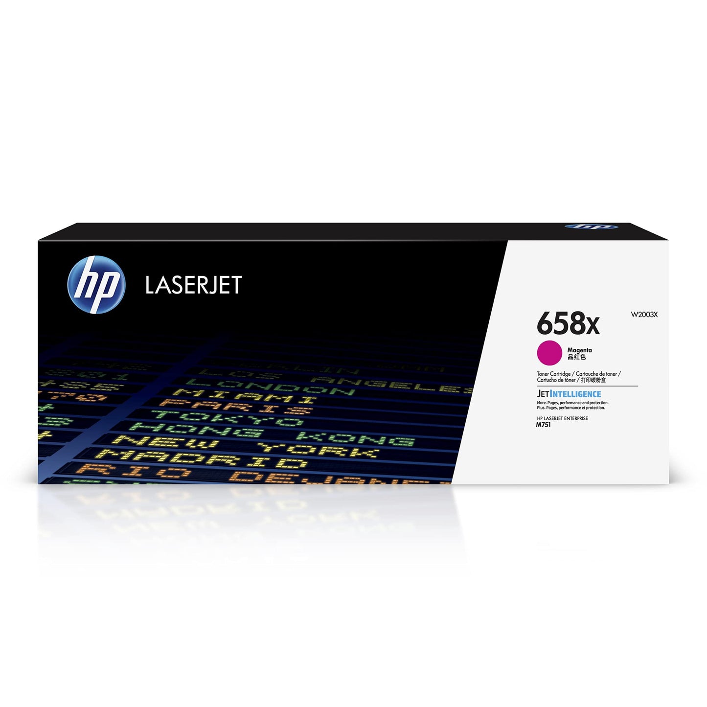 HP 658X Magenta High-Yield Toner Cartridge W2003X