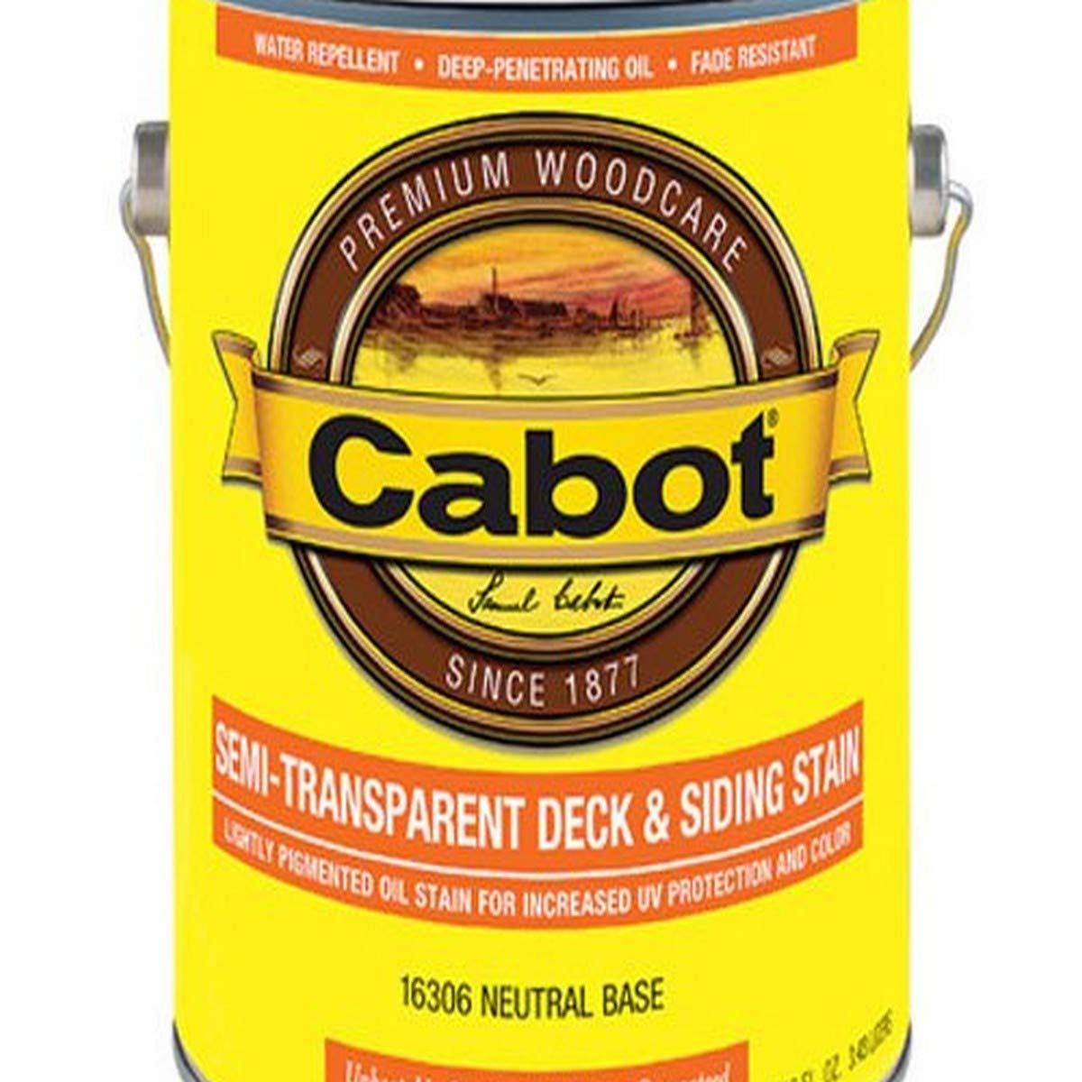 Cabot Deck & Siding Stain Natural Base 1 Gallon