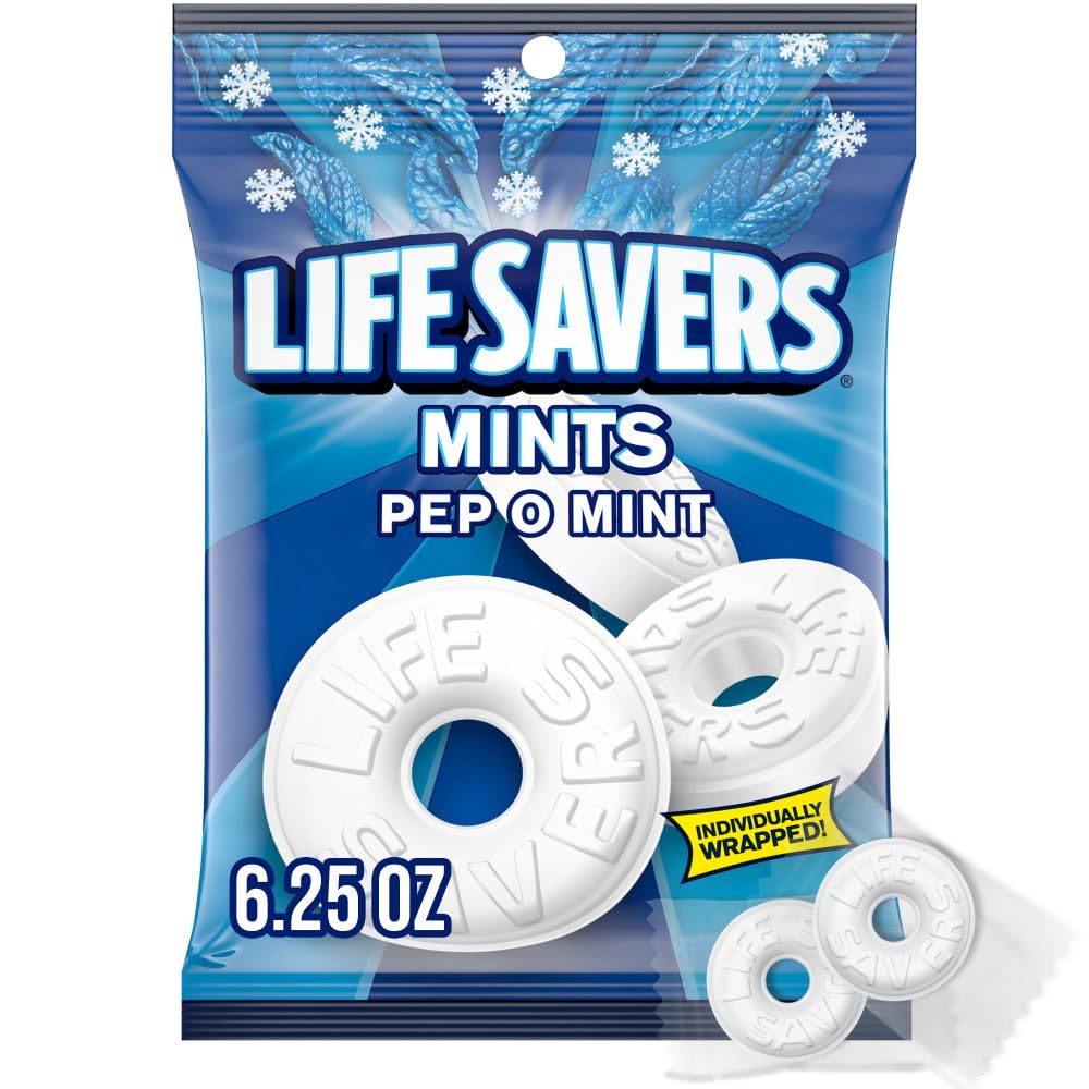 MRS08503 - Wrigley Life Savers Peppermint Hard Candies