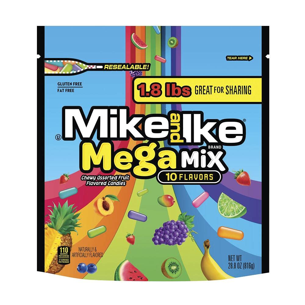 Mike and Ike Mega Mix 28.8 oz