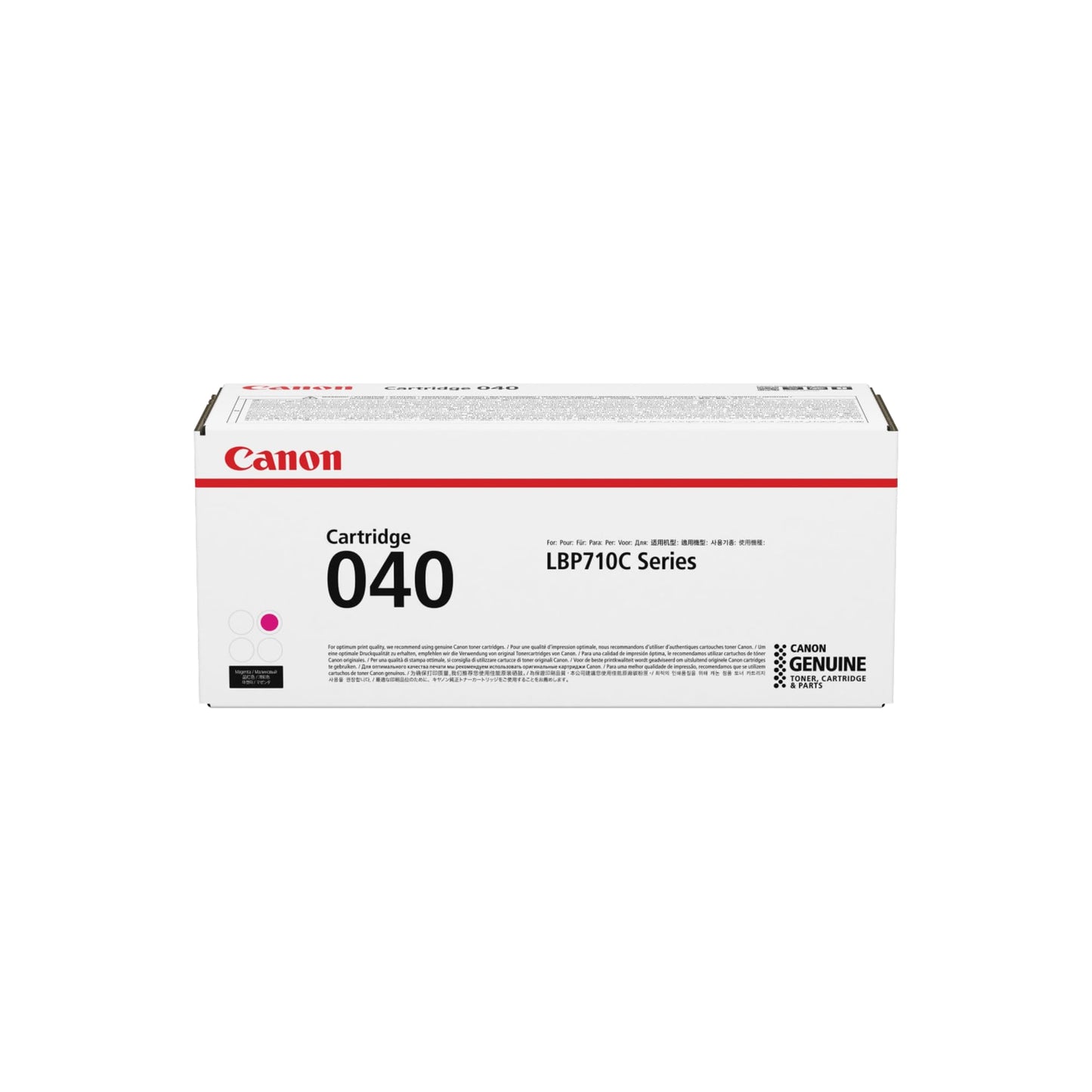 Canon 0456C001 040 - Magenta - Original - Toner Cartridge - for i-SENSYS LBP710Cx LBP712Cx - (Consumables > Ink and Toner Cartridges)