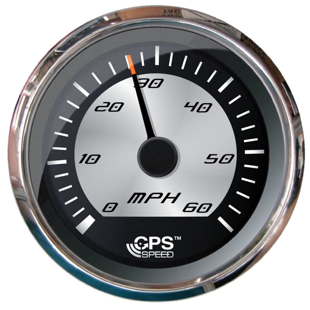 Faria Platinum 4" GPS Speedometer 60MPH