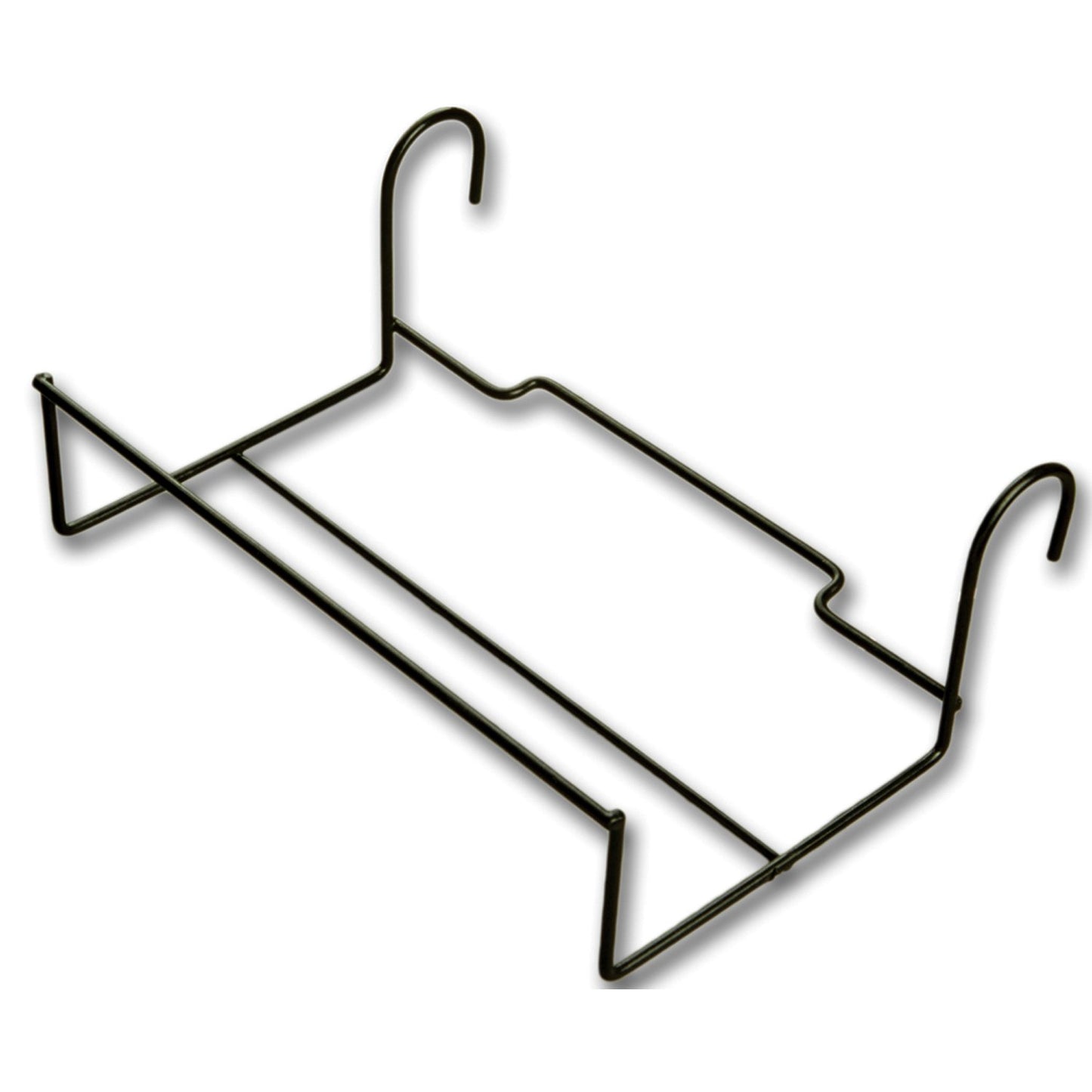 HoldAll Railing Flower Box Holder, Black