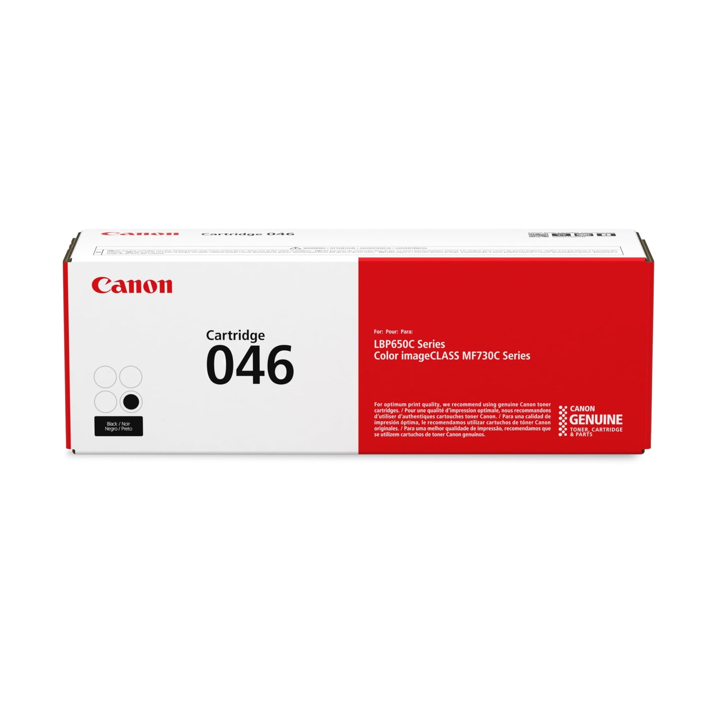Canon 046 Black Toner Cartridge LBP654Cdw MF731Cdw