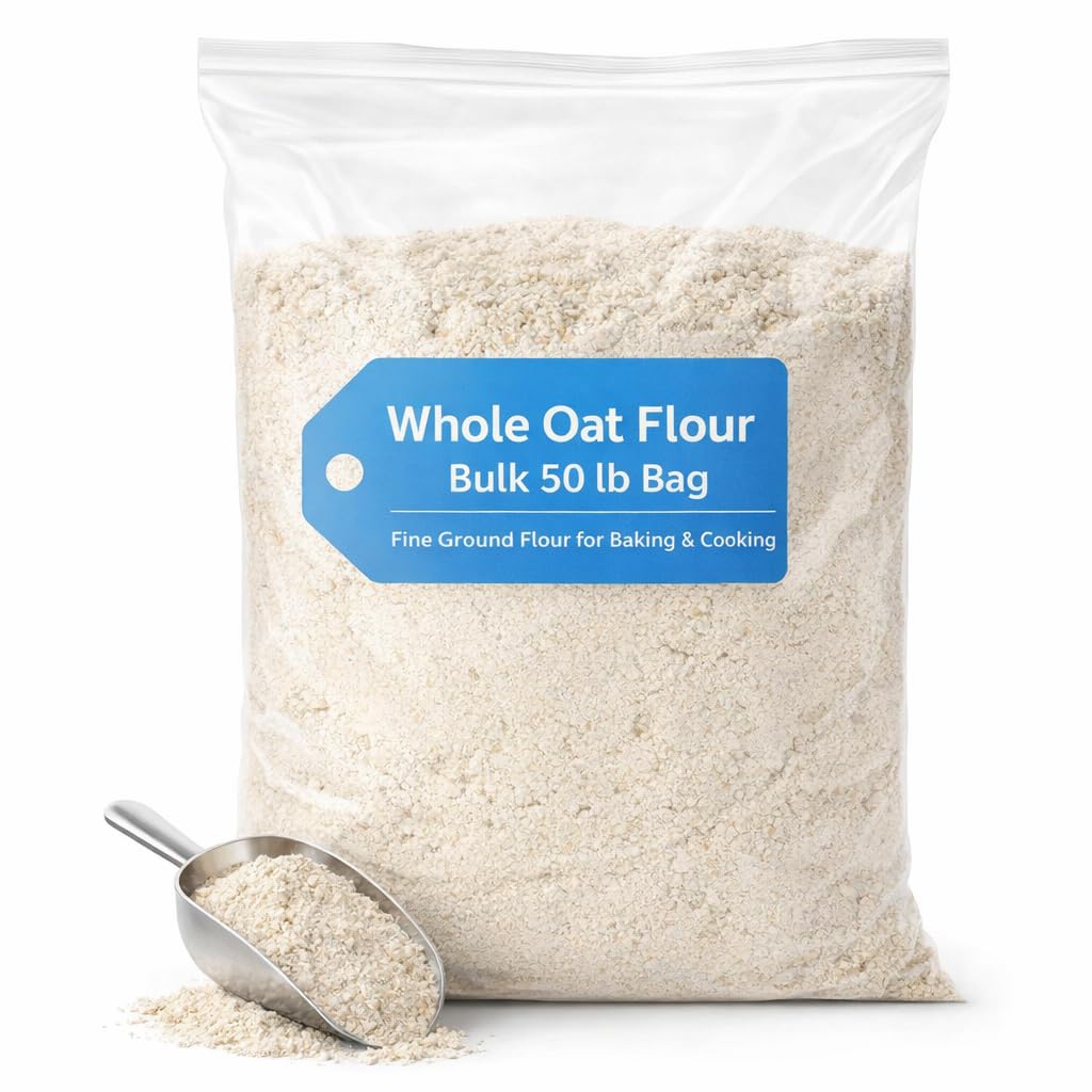 Kauffman's Fruit Farm Bulk Whole Oat Flour, 50 Lb. Bag