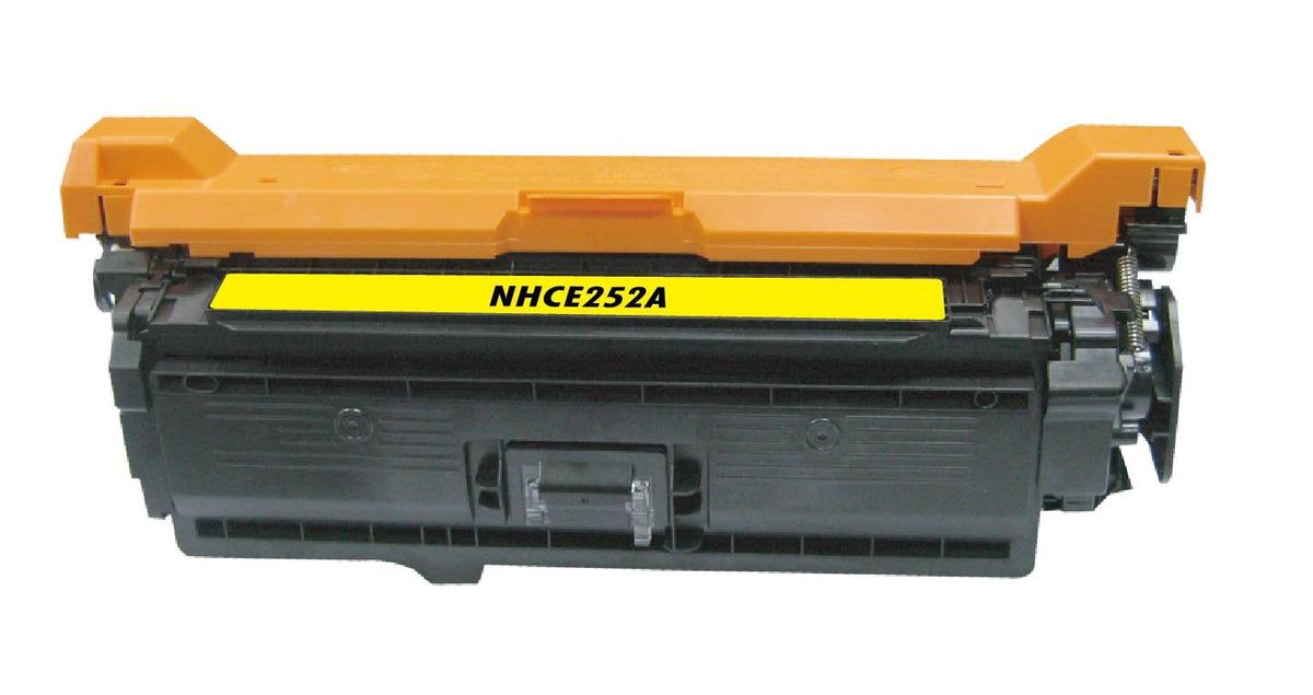 HP 504A Yellow Toner Cartridge | Works with HP Color LaserJet CM3530, CP3525 Series | CE252A