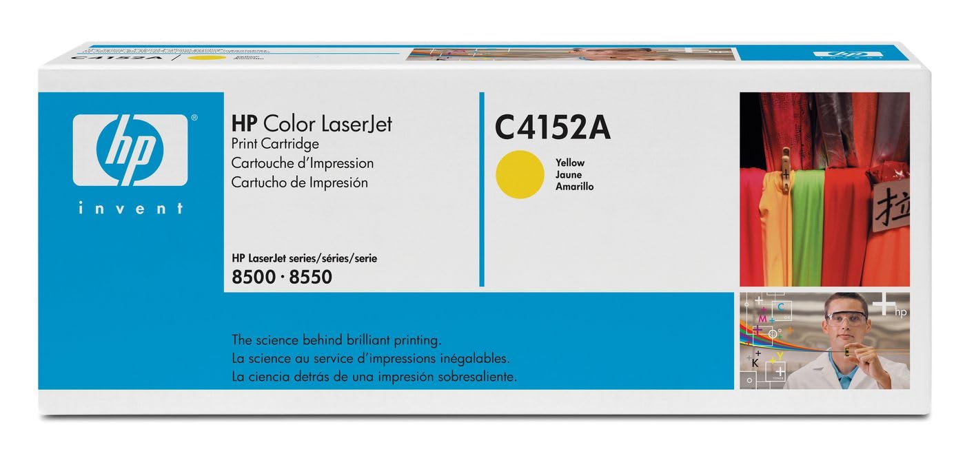 HP C4152A Cartridge 8500pages Yellow Laser Toner & Cartridge