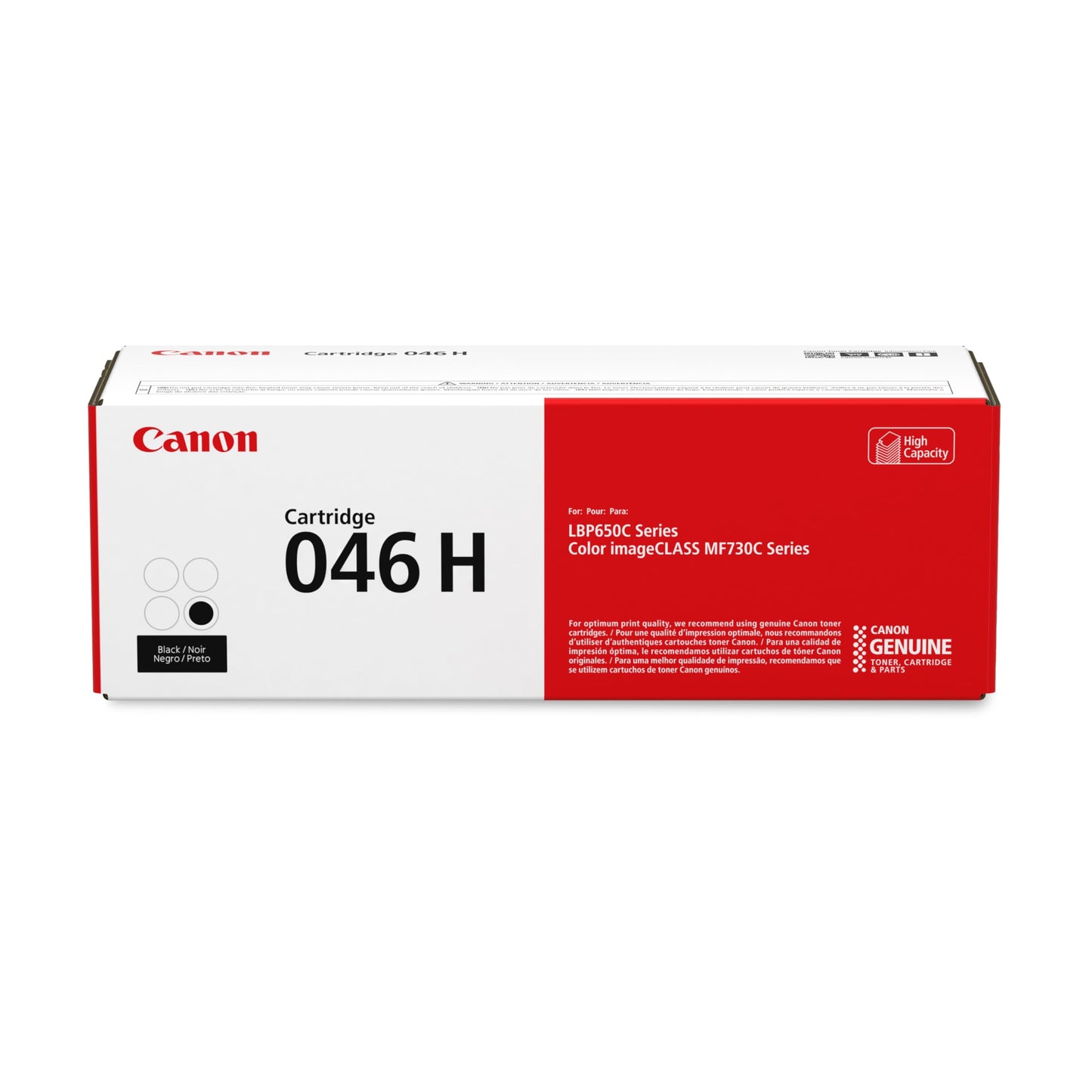 Canon 046 Black High Capacity Toner Cartridge