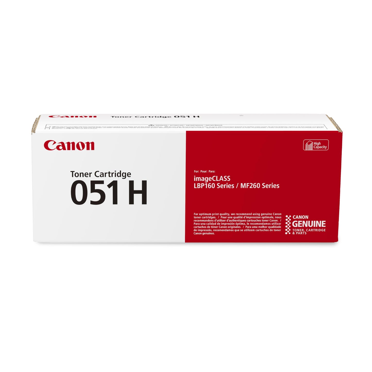 Canon 051 High Capacity Black Toner Cartridge 2169C002