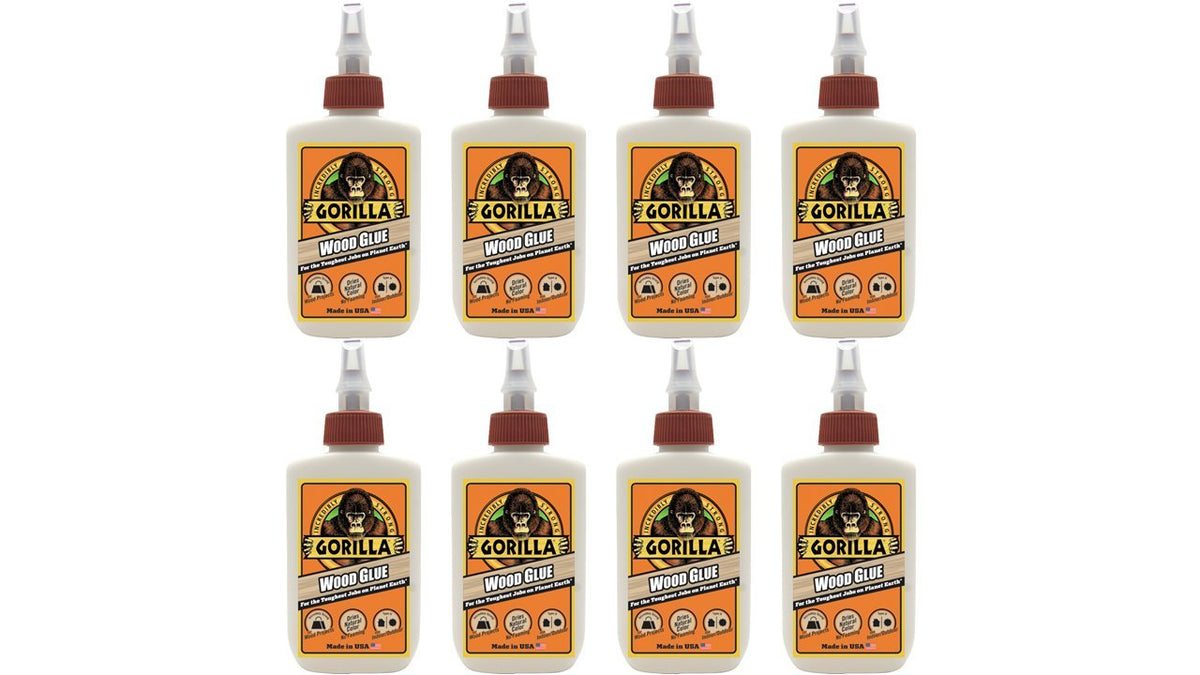 Gorilla Wood Glue 4oz (Pack of 8)