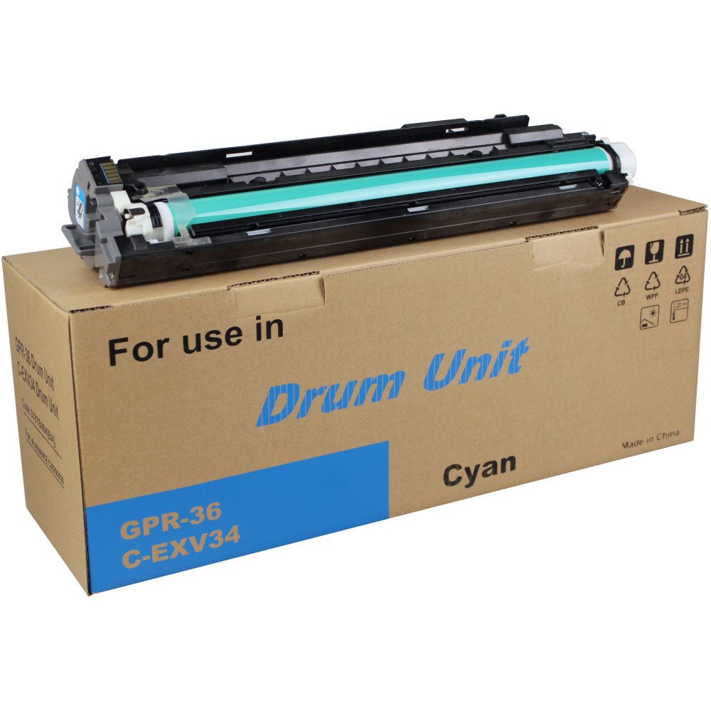 Canon, Inc Canon Gpr-36 Cyan Drum for Use in Imagerunner Advance C2020 C2030 C2225 C2231