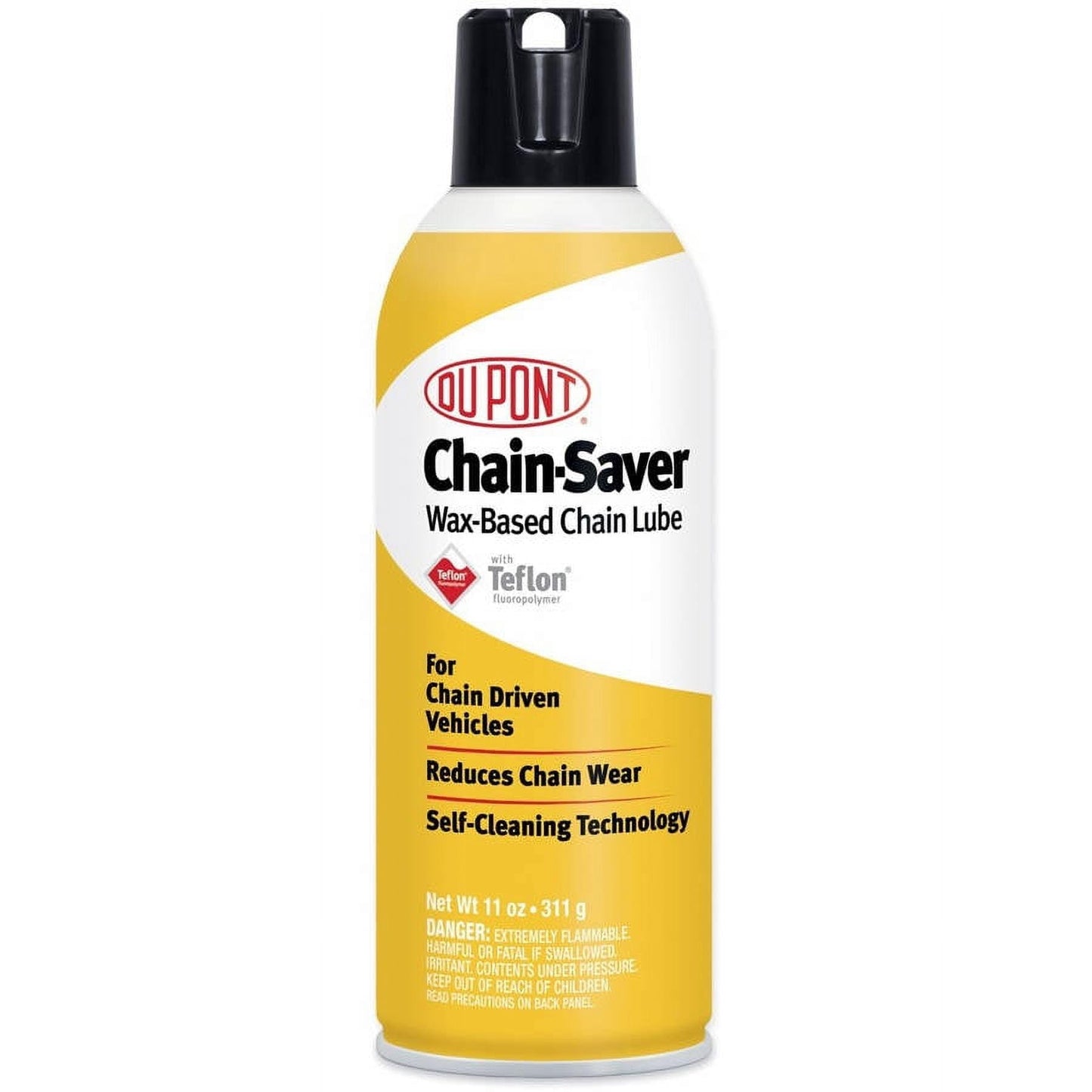 DuPont Teflon Chain-Saver Dry Self-Cleaning Lubricant, 11-Ounce