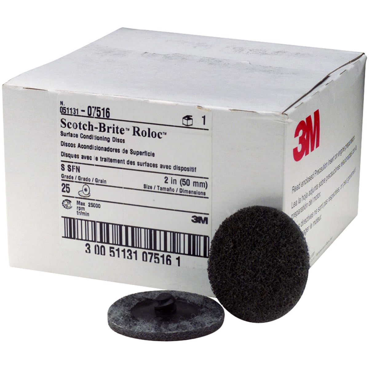 3M Scotch-Brite Roloc Surface Conditioning Disc 2" SFN 07516
