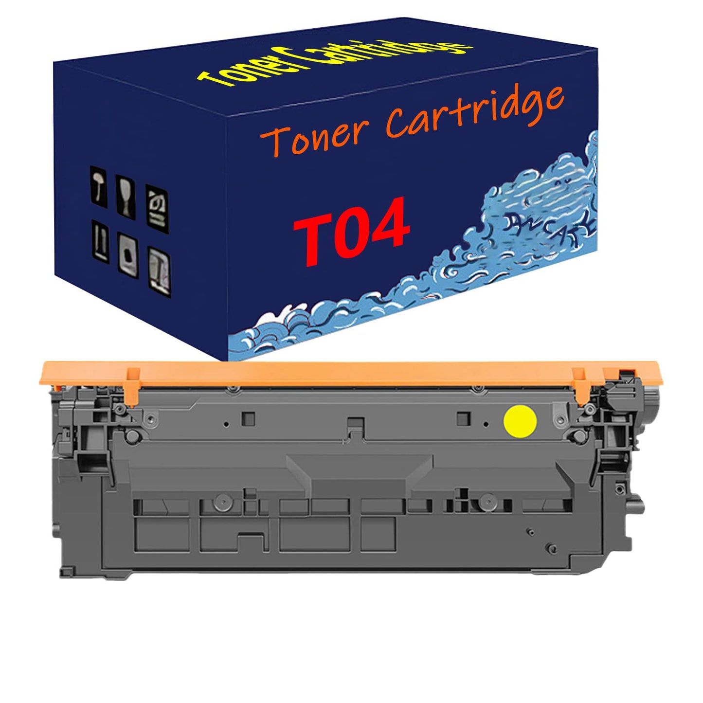 T04 Toner Cartridge for Canon, Compatible ImageRUNNER Advance C475i III C475iZ III Printer Yellow*1