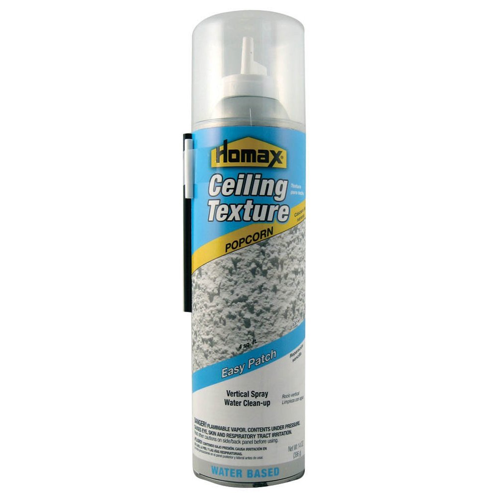 Homax Easy Patch Aerosol Ceiling Texture, Popcorn, 14 oz