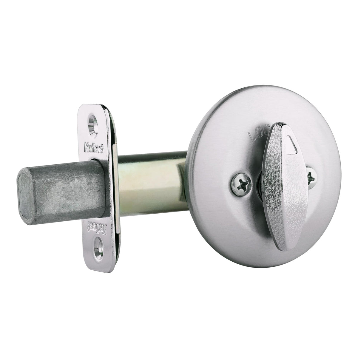Kwikset 663 Single-Sided Deadbolt in Satin Chrome 663 26D RCL RCS