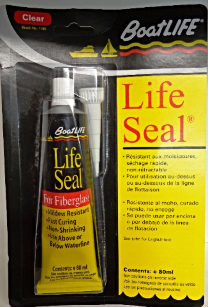 Boatlife 1160 Lifeseal® Sealant Tube 2.8 Fl. Oz - Clear