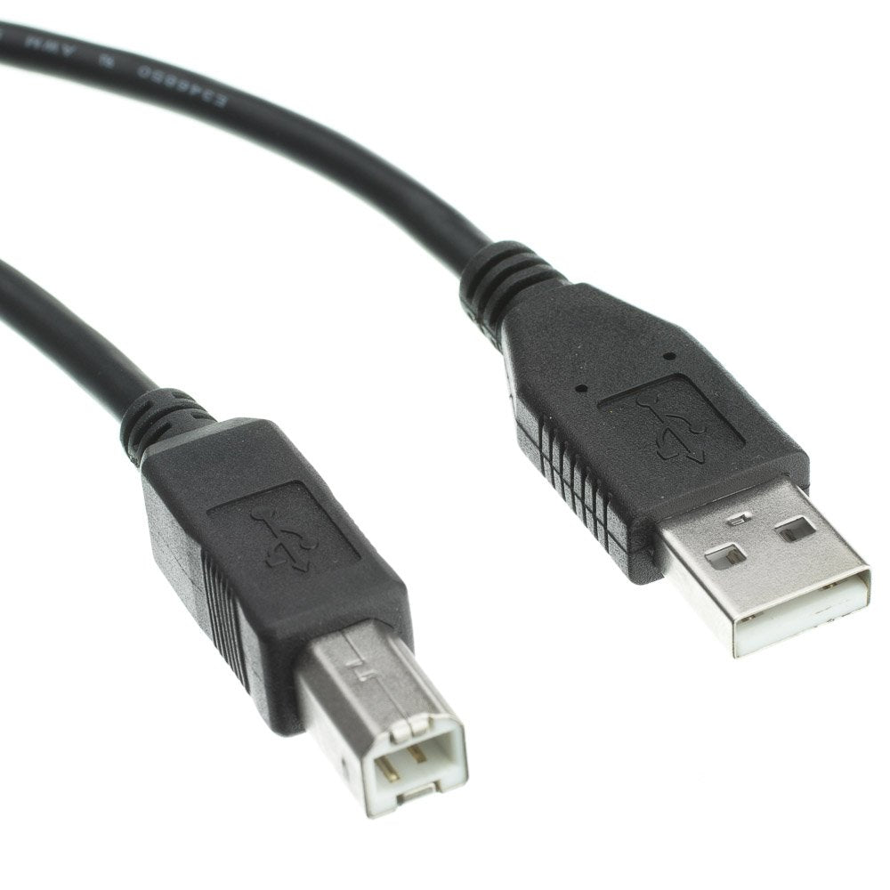 CableWholesale 1-Foot USB 2.0 A to B Cable 10U2-02201BK