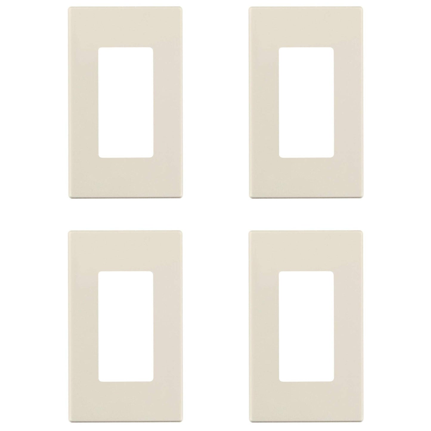 Leviton C36-80301-0ST Screwless 1-Gang Wall Plate
