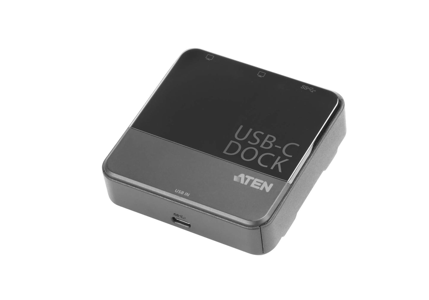 Aten USB-C Dual HDMI Mini Dock UH3233, HDMI,USB 3.2 Gen 1, UH3233-AT (UH3233, HDMI,USB 3.2 Gen 1 (3.1 Gen 1) Type-A, 5000 Mbit/s, Black, Plastic, 93.7 mm, 93 mm)