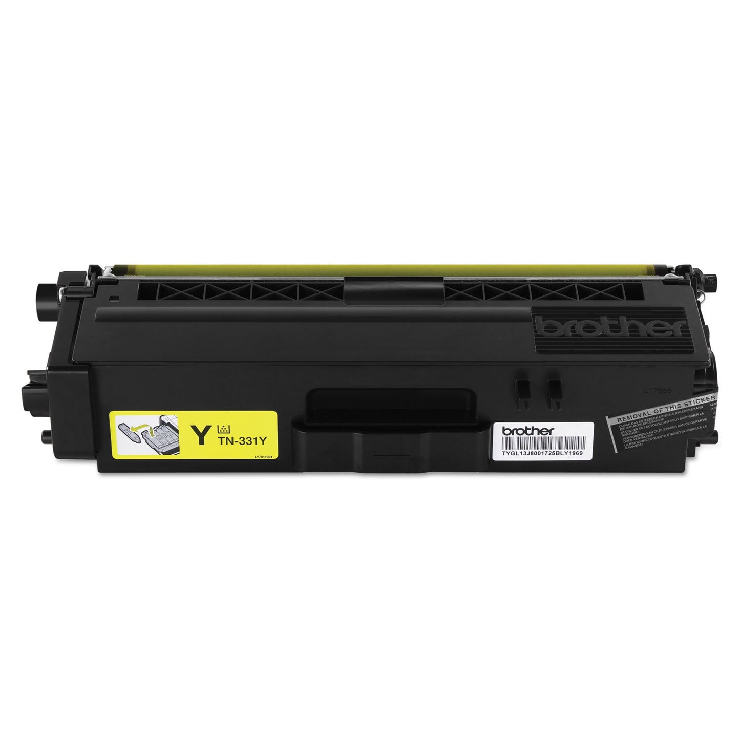 Brother TN331Y Yellow Toner Cartridge 1,500 Pages