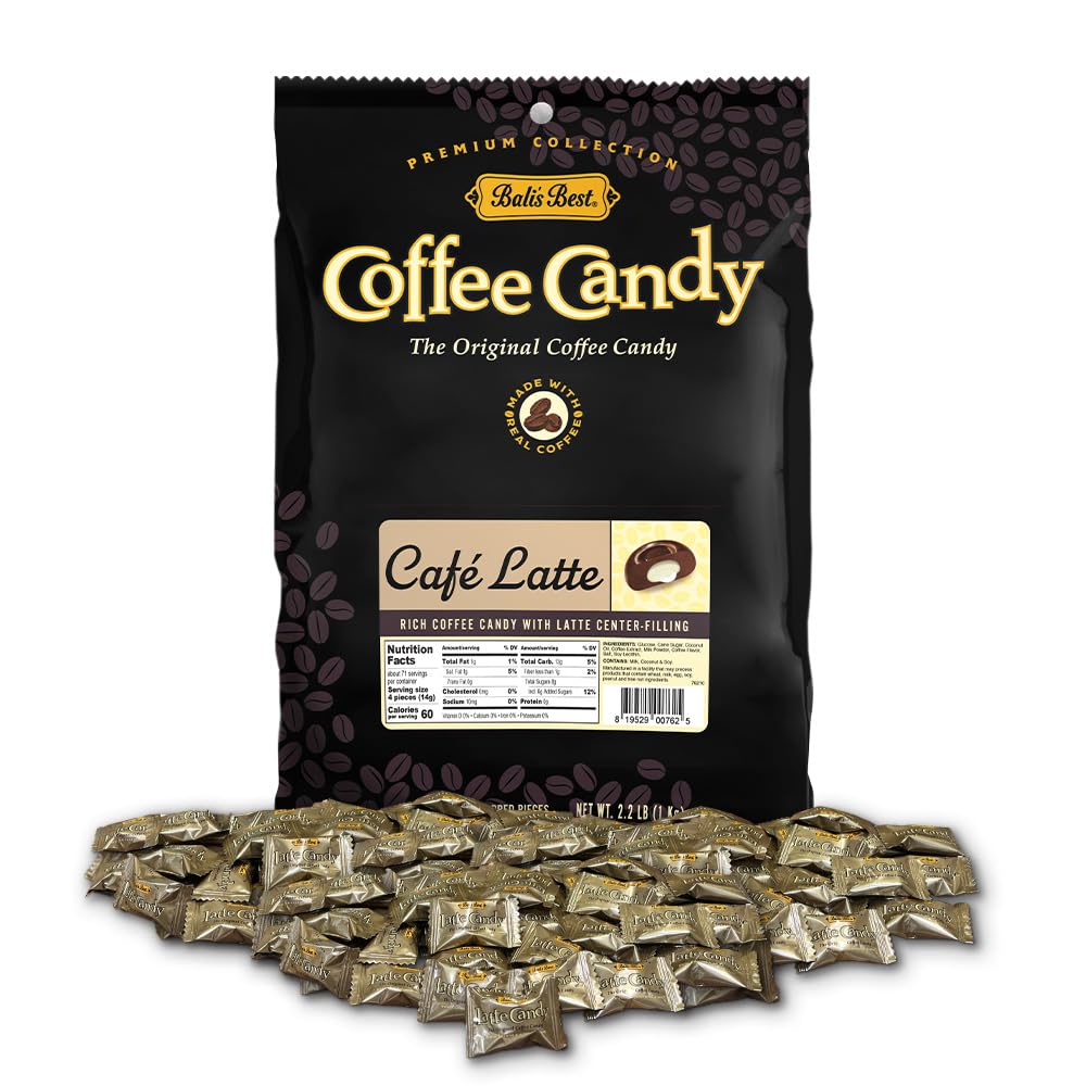 Bali's Best Café Latte Candy 2.2 lb