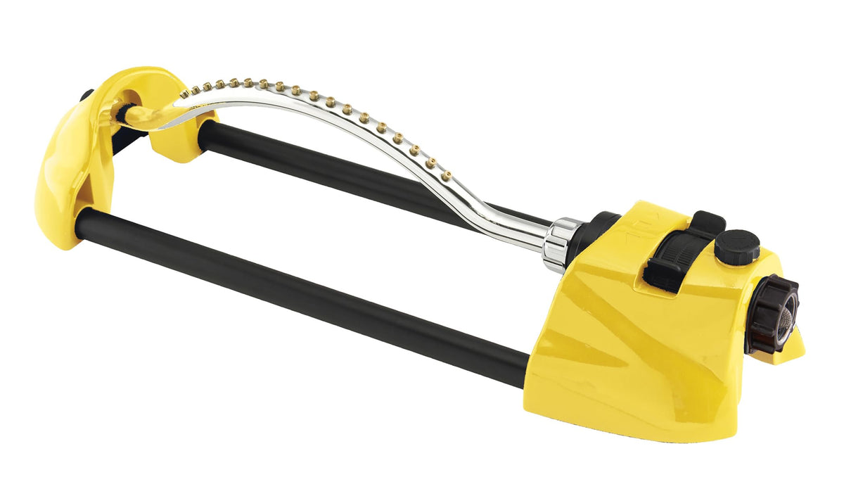 Dramm ColorStorm Oscillating Sprinkler 15001 Yellow