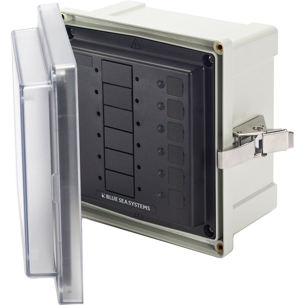 Blue Sea 3113 SMS Panel Enclosure, 6 Circuits