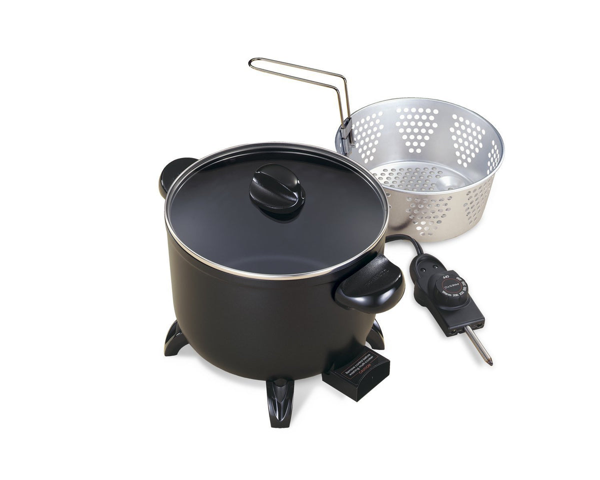Presto Kitchen Kettle Multi-Cooker/Steamer 06006 Black