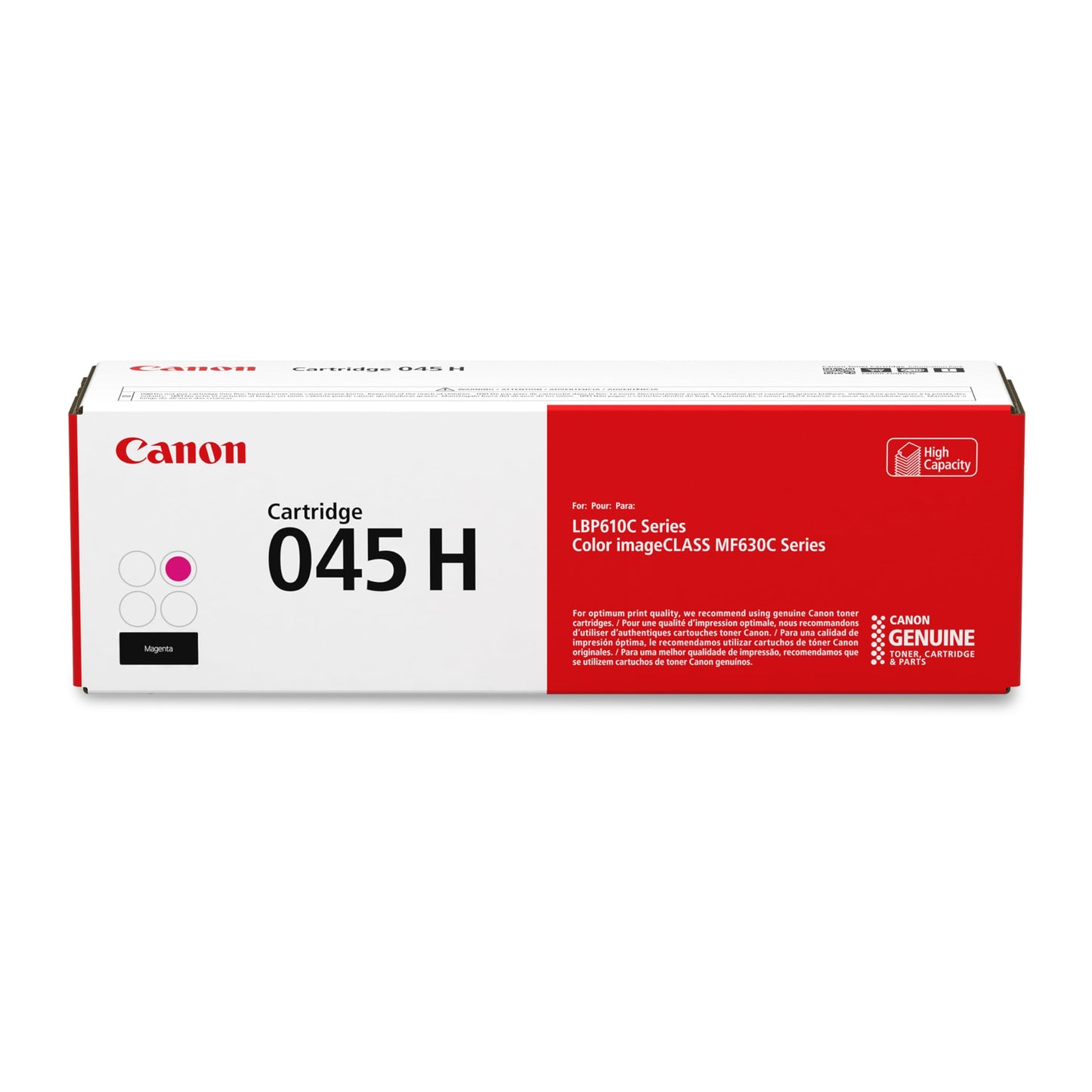 Canon 045H Magenta Toner Cartridge 1244C002