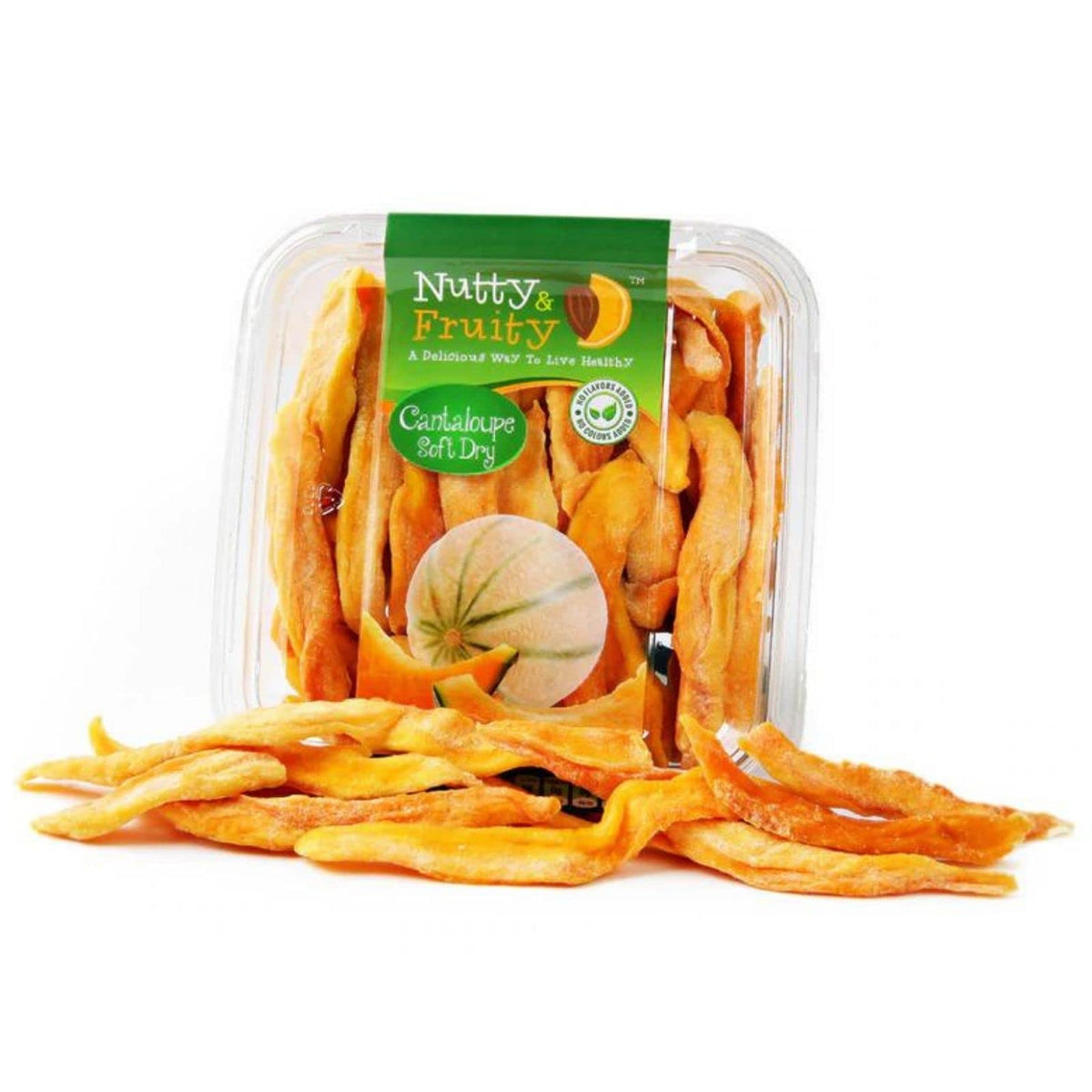 Nutty & Fruity Dried Cantaloupe 7 oz