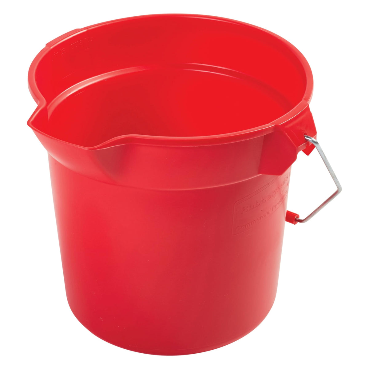 Rubbermaid Inc 10qt Red Round Bucket