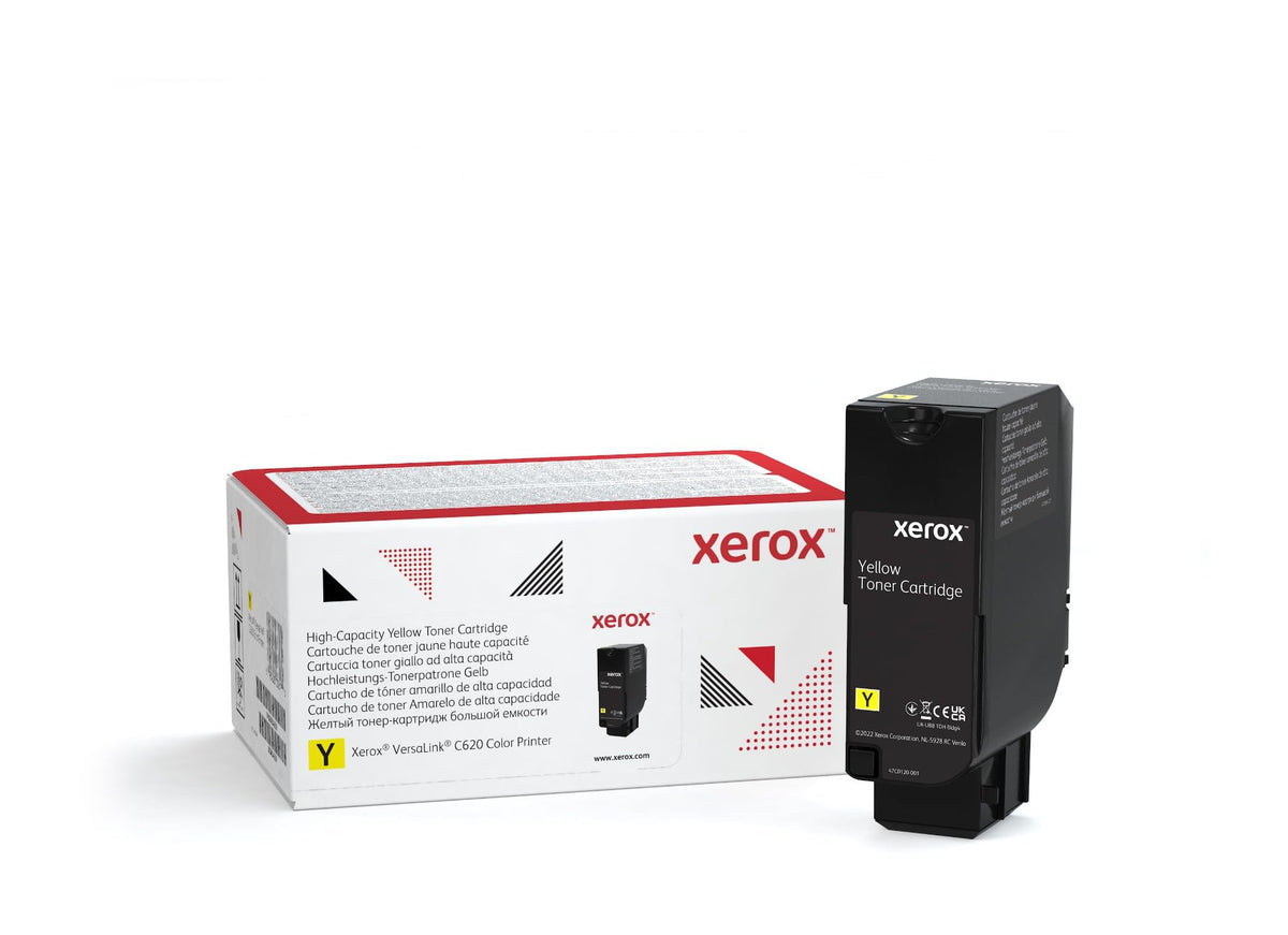 Xerox 006R04627 Yellow High Capacity Toner Cartridge