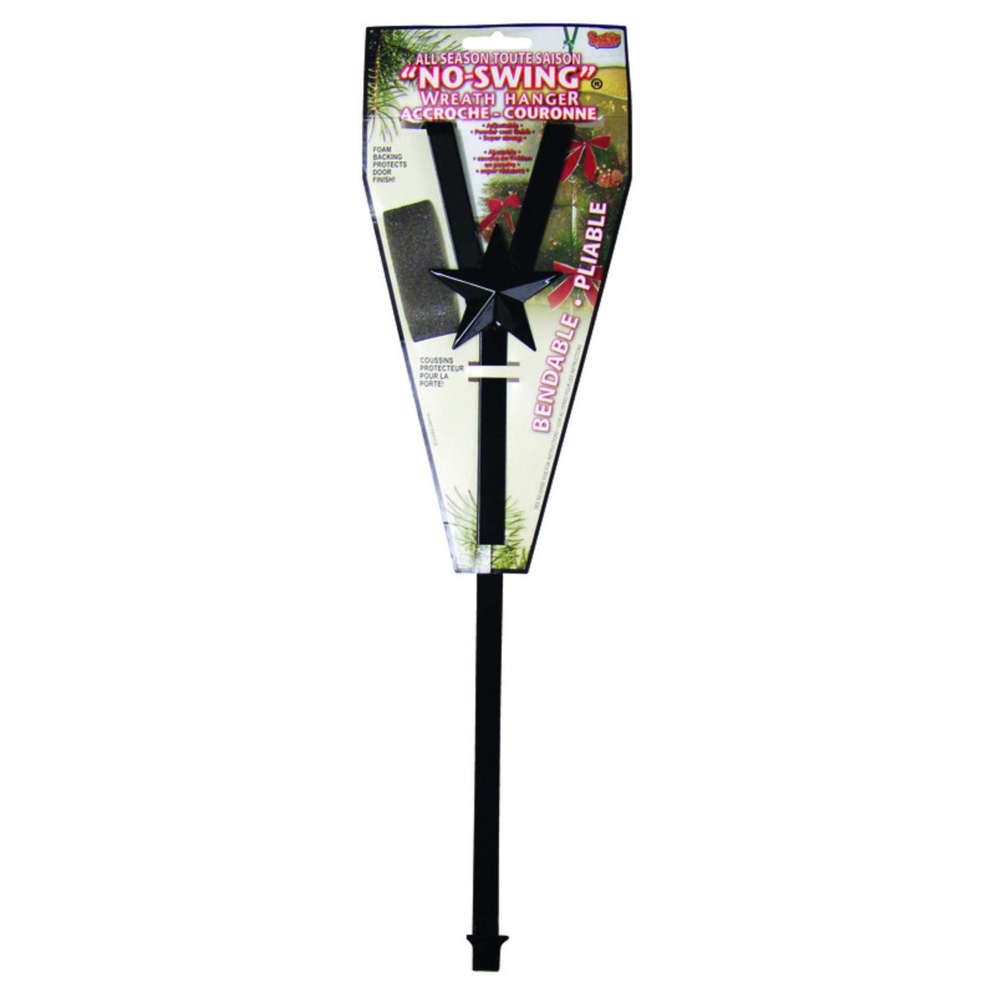 Star Wreath HNGR BLK