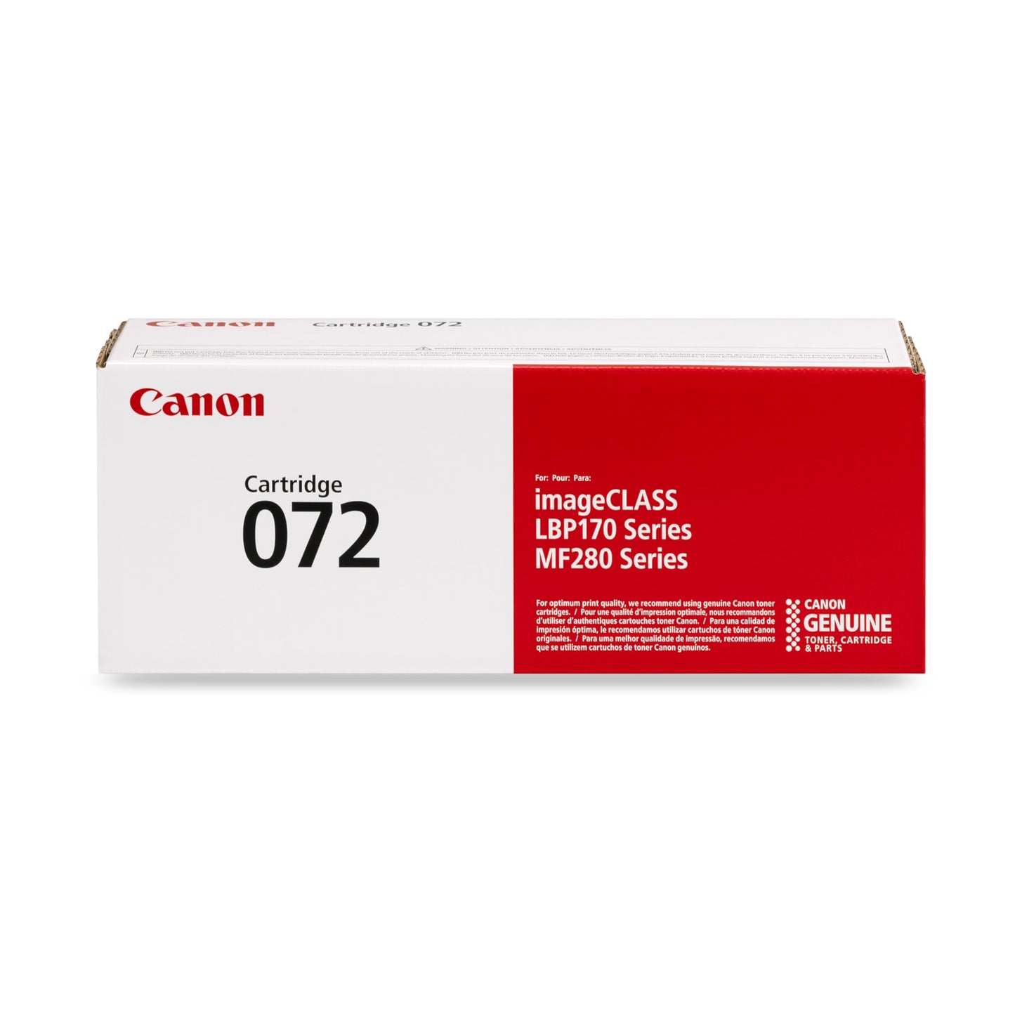 Triplenet Pricing Genuine 072 Black Toner Cartridge Compatible with MF280 Series and LBP172dw 5647C001