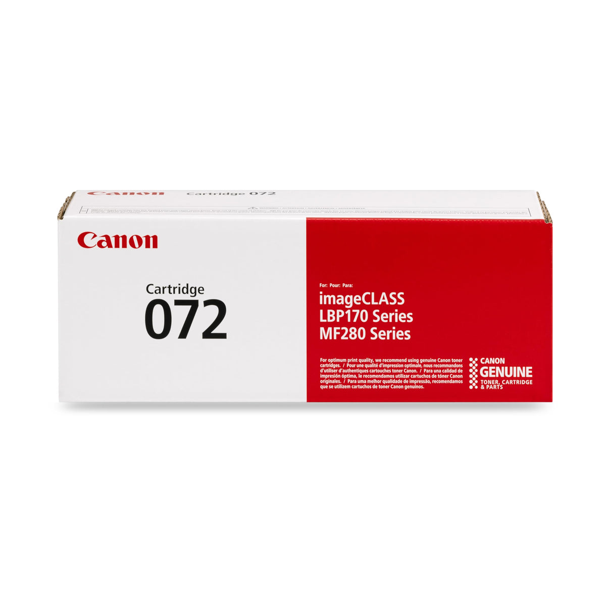 Triplenet Pricing Genuine 072 Black Toner Cartridge Compatible with MF280 Series and LBP172dw 5647C001