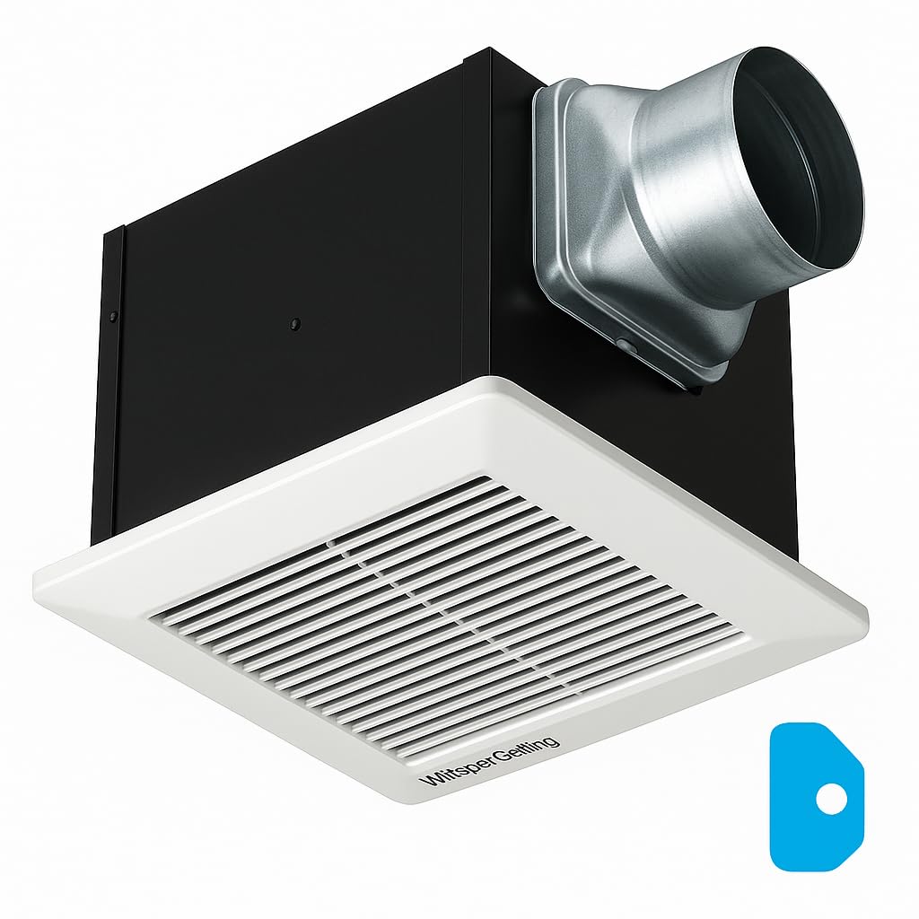Triplenet Pricing WhisperCeiling Bathroom Exhaust Fan, 110-130-150 CFM, FV-0810VSS1 FV1115VQ1