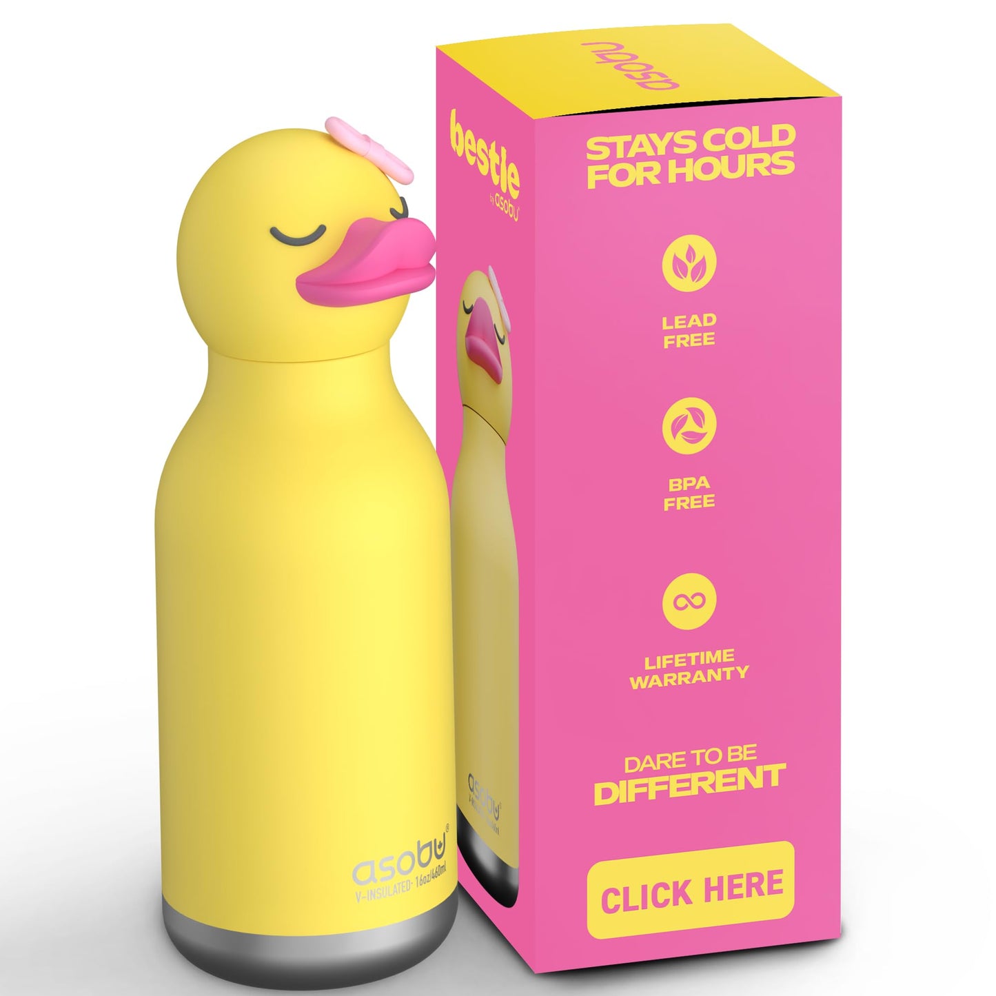 ASOBU Duck Bestie Bottle Vacuum