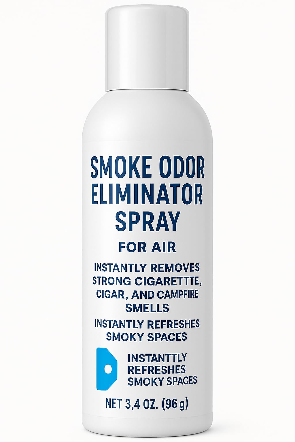 FunkAway Smoke Odor Eliminator Spray for Air, 3.4 oz., Eliminates Extreme Cigarette, Cigar and Campfire Smoke Odors, Instantly Refresh Smoky Air