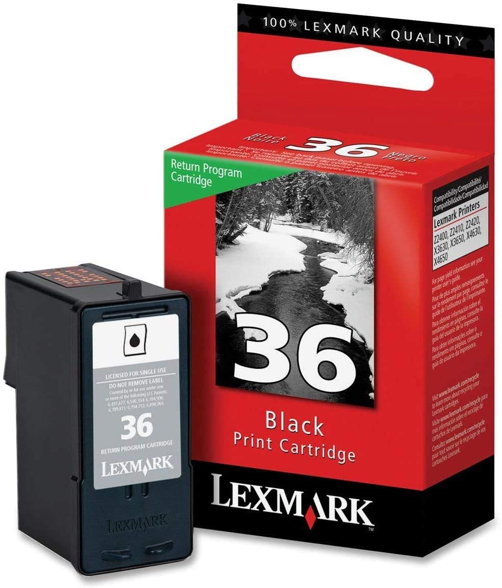 Lexmark #36 Black Return ST C