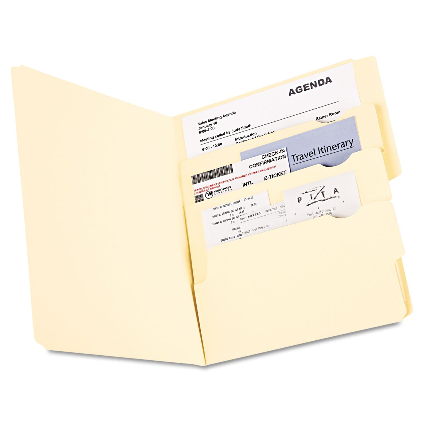 Pendaflex FOLDER,DIVIDE IT UP,