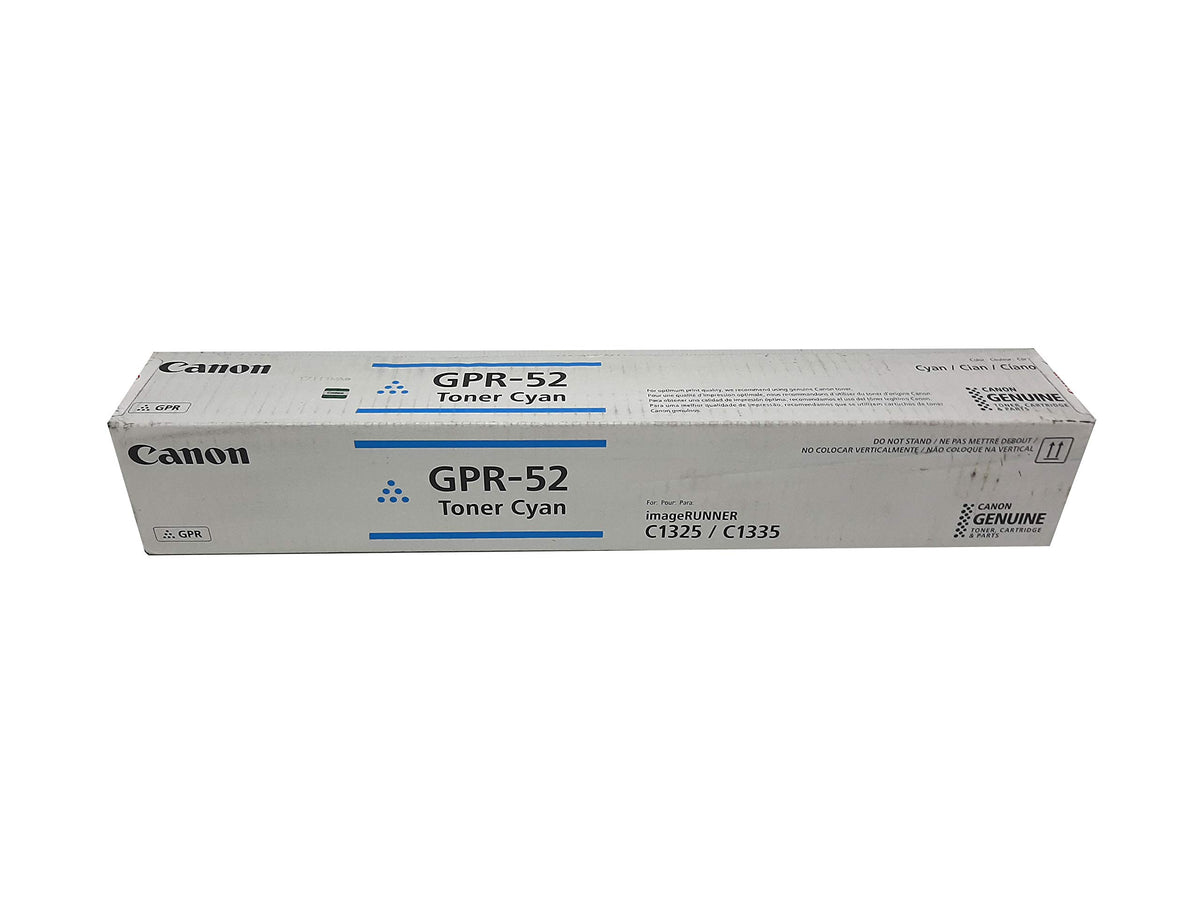 Canon Gpr-52 Original Toner Cartridge - Cyan