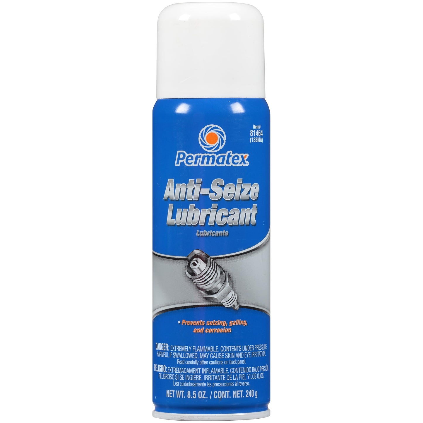 Permatex 81464 Anti-Seize Lubricant, 8.5 oz. Aerosol Can