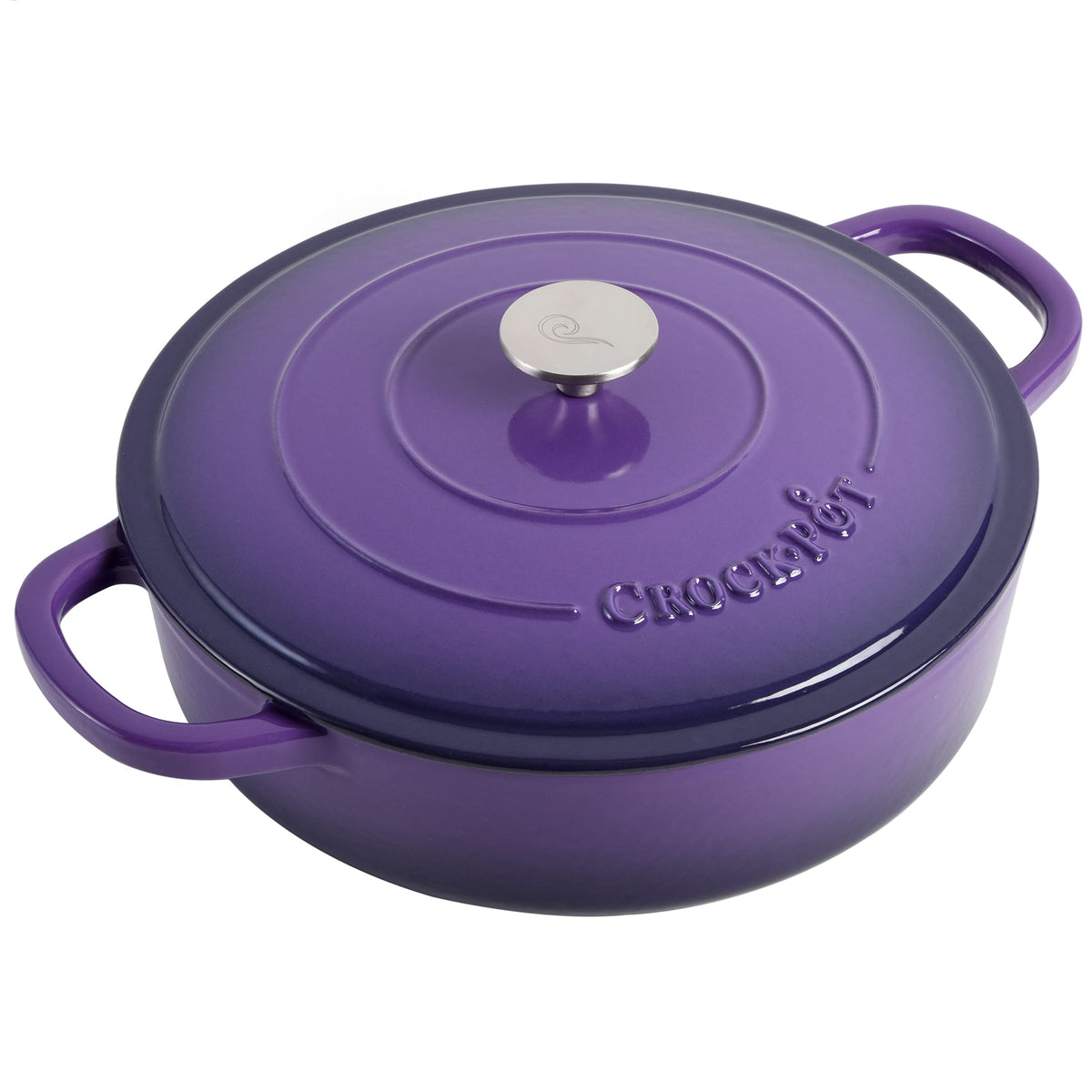 CrockPot Artisan Cast Iron Braiser 5 Quart