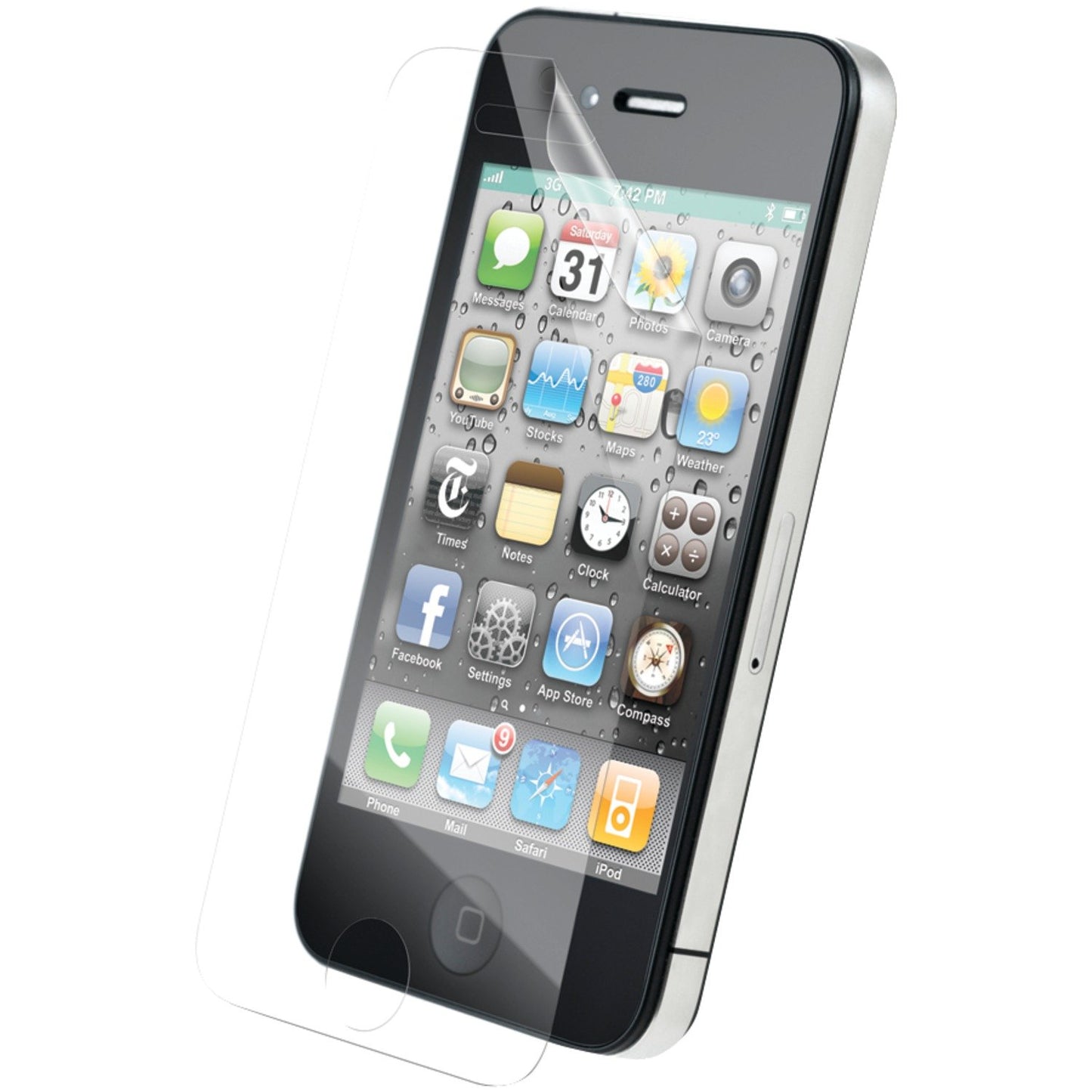ZAGG InvisibleShield Screen Protector for iPhone 4/4S