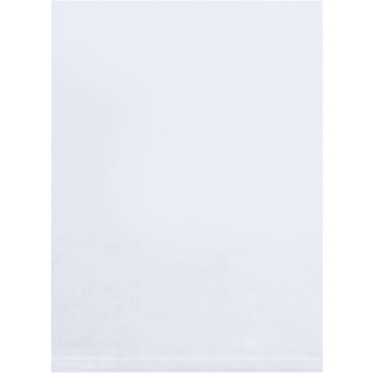 Aviditi PB937 Flat Poly Bags, 30"" x 40"", 3 Mil (Pack of 100), Clear