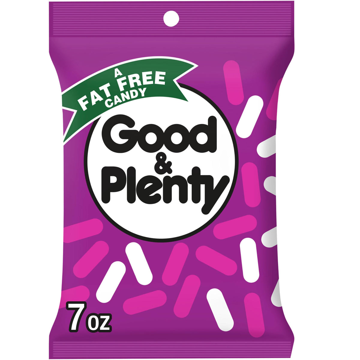 Good & Plenty Licorice Candy, 7 Ounce Bag