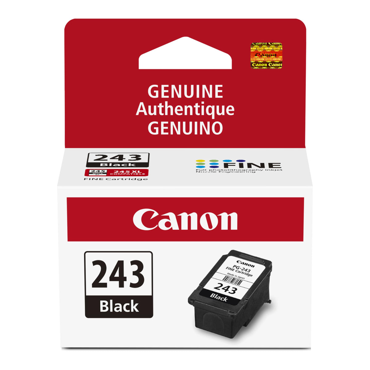 Canon 1287C001 Ink Cartridge (Black) in Retail Packaging